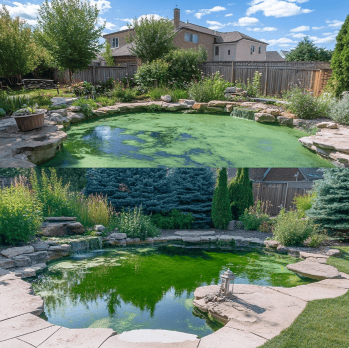 green pool cleanup